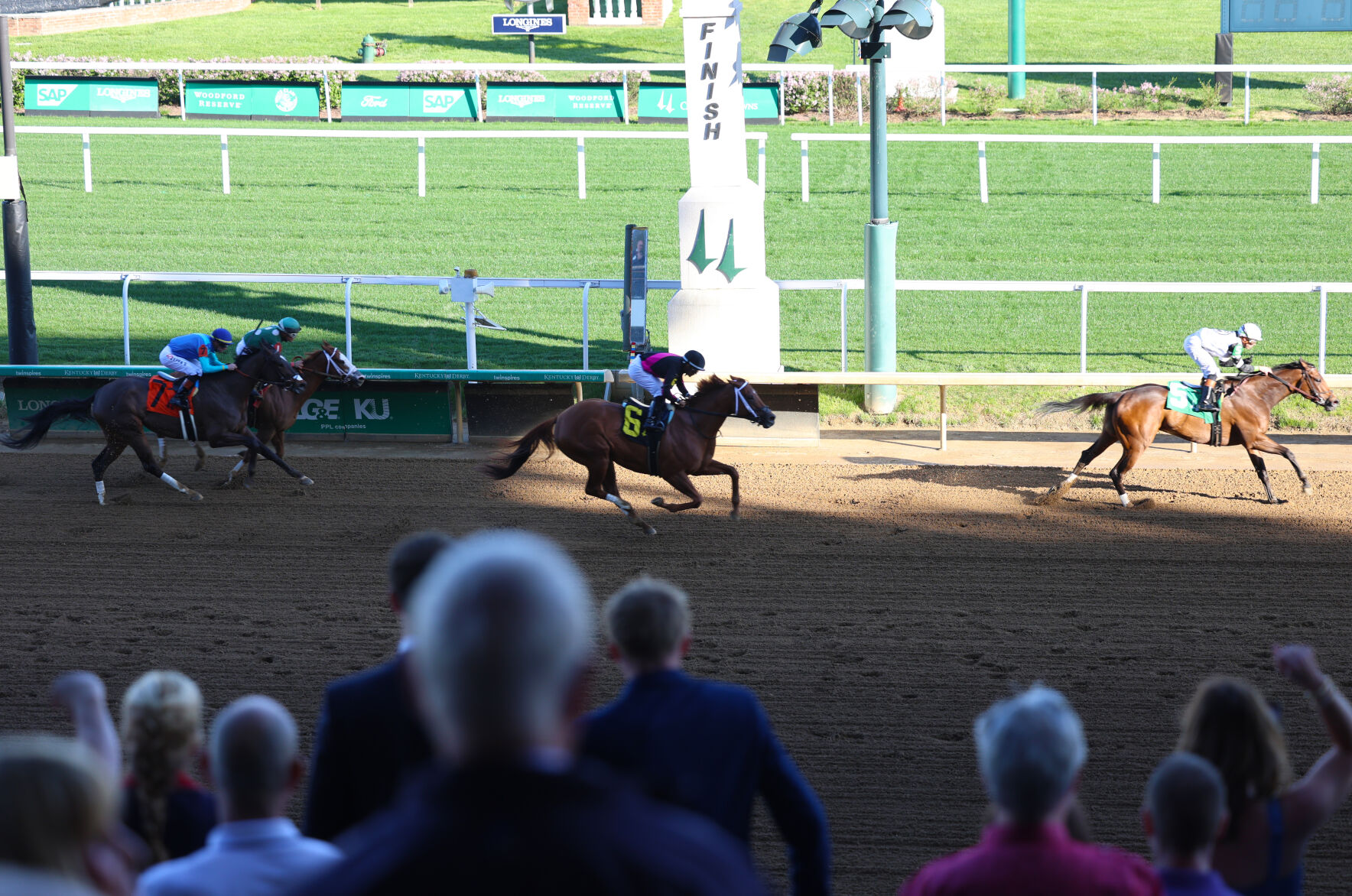 Finish line from 300 level.JPG